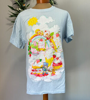 Strawberry Shortcake Shirt Graphic Tee, Size L